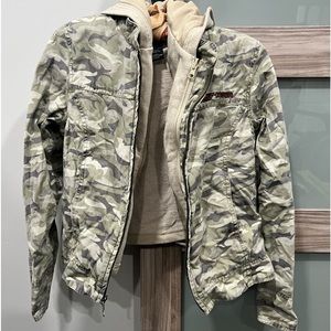 Women’s Harley Davidson Camo Jean Jacket